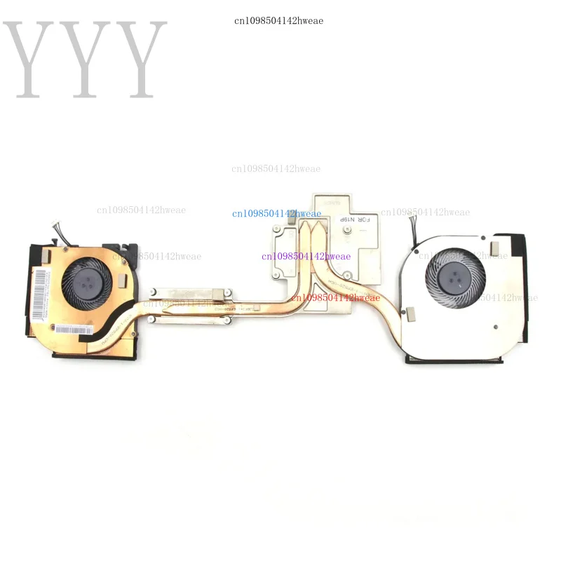 02DM015 02DM017 Nuevo ventilador de refrigeración y disipador de calor N19P para Lenovo Thinkpad P53 20QN 20QQ - imagen 2