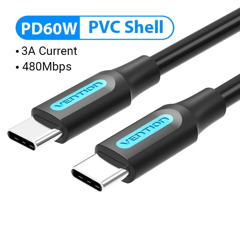 60W PD PVC Black