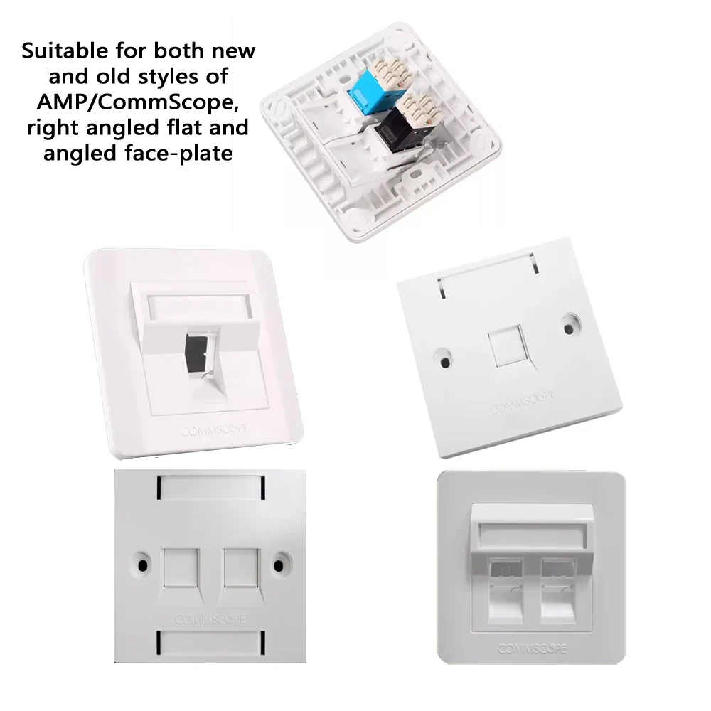 Conector RJ45 CAT6 Keystone - AMP CommScope para Red Ethernet - imagen 4