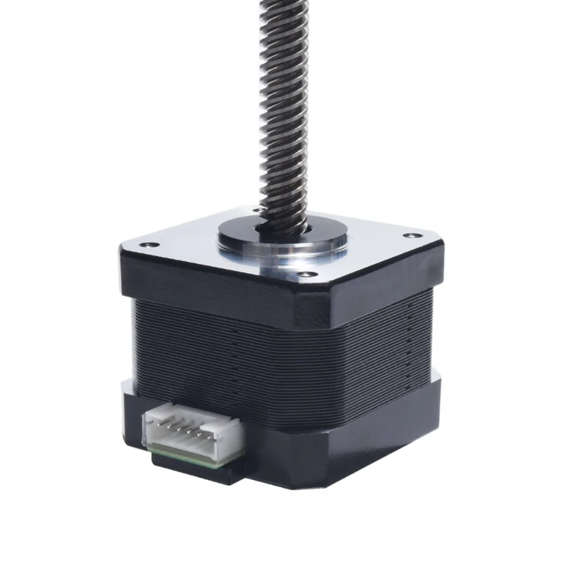 Motor de tornillo de plomo LE174S-T0808-200 Nema17 42, Motor paso a paso de 200MM, varilla de tornillo de alta temperatura para impresora 3D Voron0.1 - imagen 4