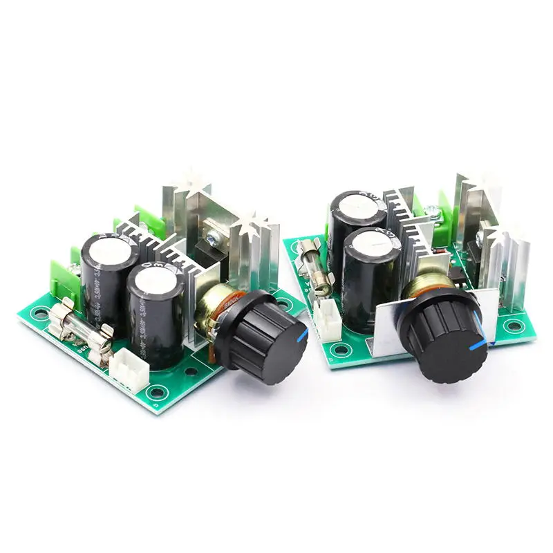 1PCS 12V-40V10A DC Motor Governor PWM Speed Control Switch Motor Fan Controller Stepless Speed Change - imagen 3