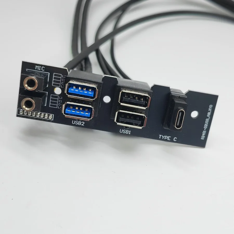 Cable extensión USB 3.0 alta velocidad con audio 3.5mm para PC - imagen 3