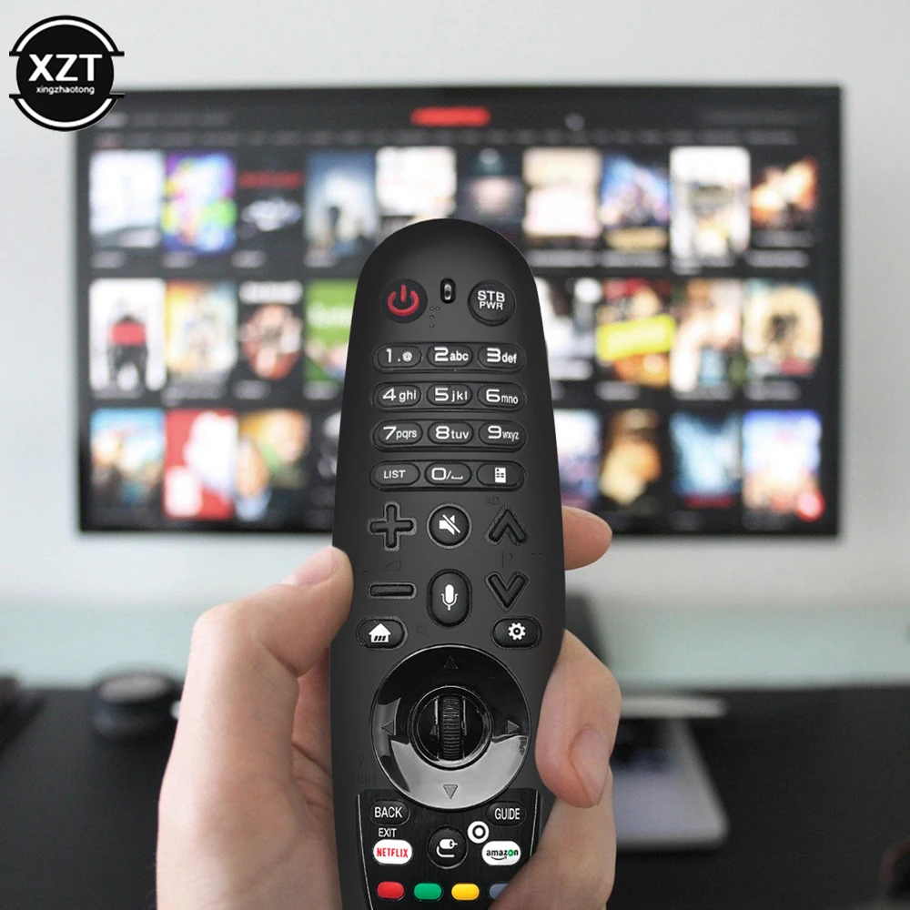 Para AN-MR600 AN-MR650 AN-MR18BA MR19BA fundas mágicas para Control remoto fundas protectoras de silicona cómodas completamente a prueba de golpes - imagen 2