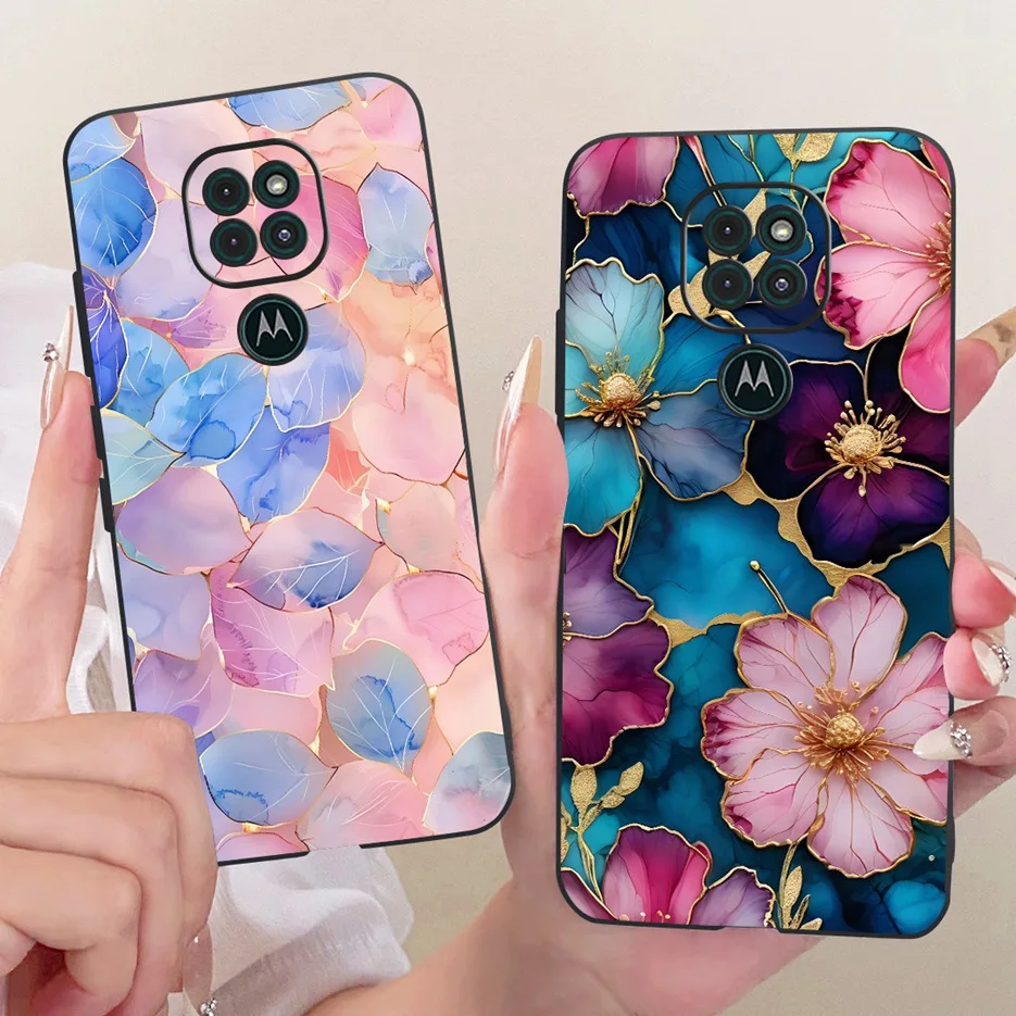 Para Motorola Moto G9 Play funda MotoG9 4G lindo León moda cubierta pintada suave TPU funda de teléfono para Moto G9 Power MotoG9 Plus Shell - imagen 2