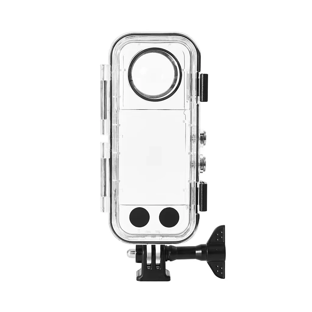 Funda de buceo Invisible para Insta360 X3 X4, funda carcasa impermeable para cámara Insta 360 X4, carcasa de buceo subacuática de 40M - imagen 5