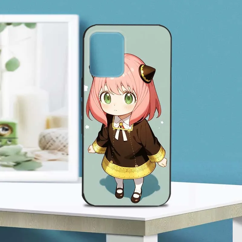 Anya Forger Anime para Motorola Edge S30 30 G E20 E22s E30 E32 E32s E40 E7 Plus Power Stylus Fusion Pro G 5G funda de teléfono - imagen 4