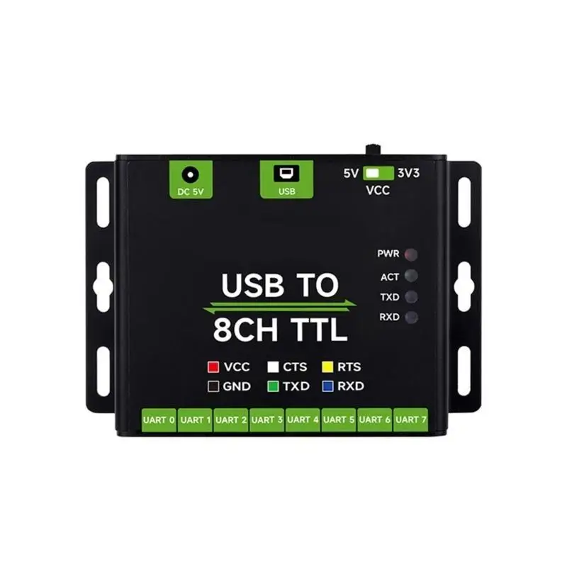 Y1UB Módulo USB a UART 8 canales fácil usar para aplicaciones industriales - imagen 5