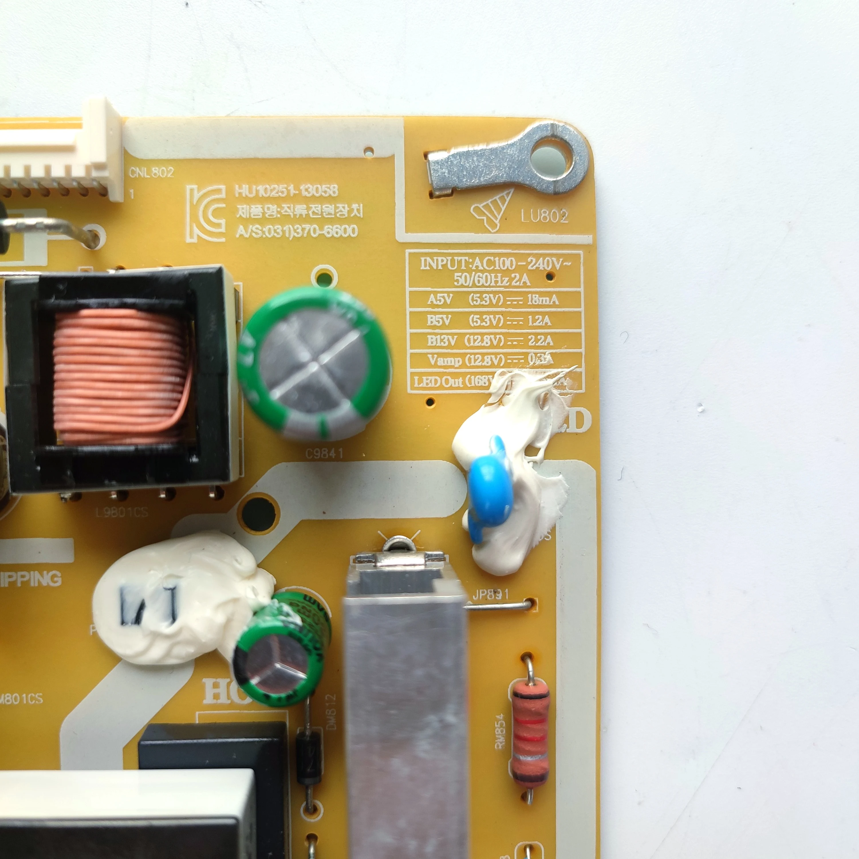 Placa de fuente de alimentación Original auténtica, BN44-00529B BN4400529 para televisores LCD LH46MDCPLGC/EN LH46EDCPLBC/ZA, piezas de TV LCD - imagen 5