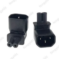Adaptador IEC C14 a C7 Angular – Conexión Segura Antienredos