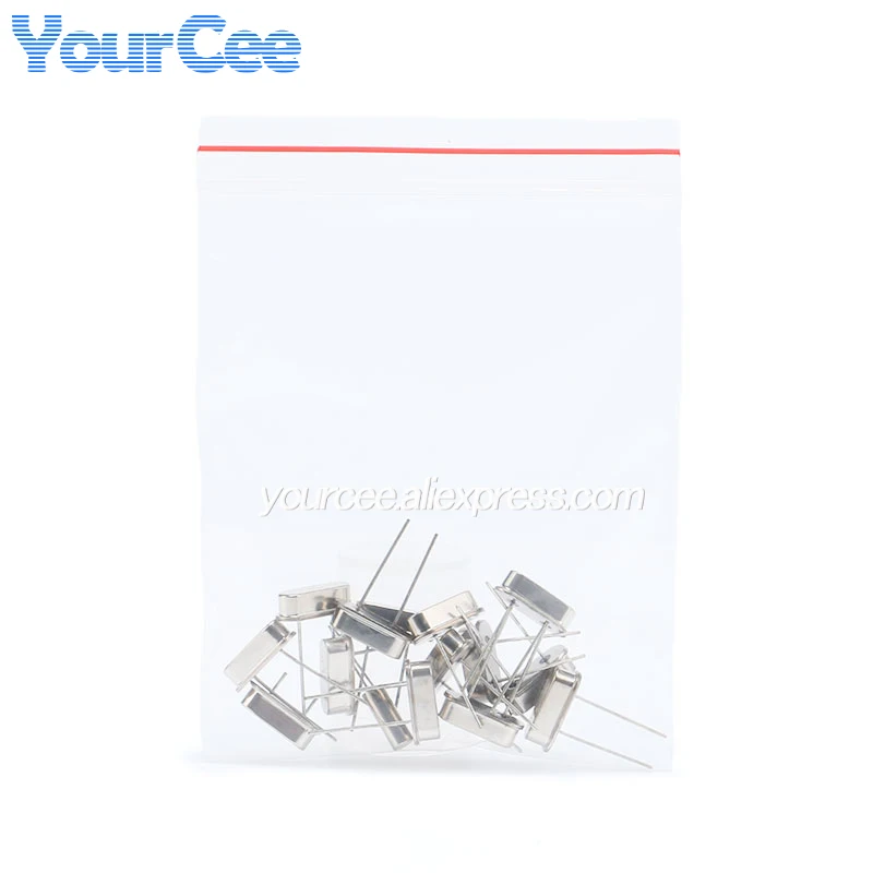 15 unids/lote Kit electrónico de oscilador de cristal Kits de bricolaje resonador cerámica cuarzo 4/6/8/10/11.0592/12.288/16/20/22.1184/24/25/48MHZ - imagen 3