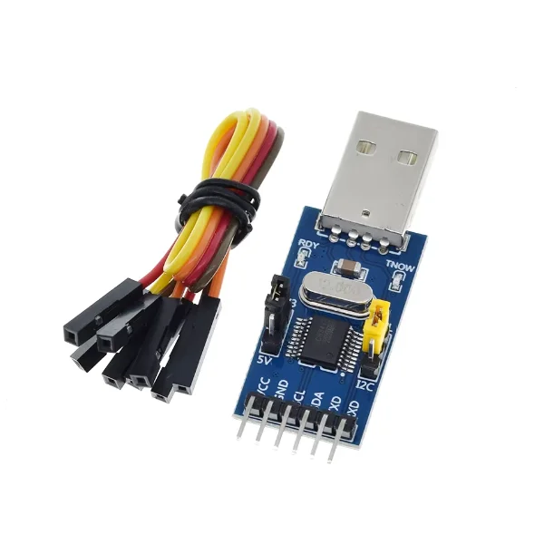 CH341T Módulo de descarga serie 2 en 1 USB a I2C IIC UART USB a TTL MCU - imagen 2