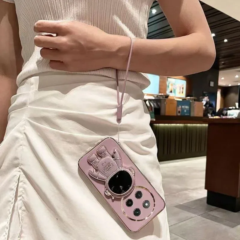 Para Honor Magic 7 Lite Funda de lujo galvanizada Funda trasera de silicona suave para Honor X9C X60 ProCute Funda de parachoques - imagen 4