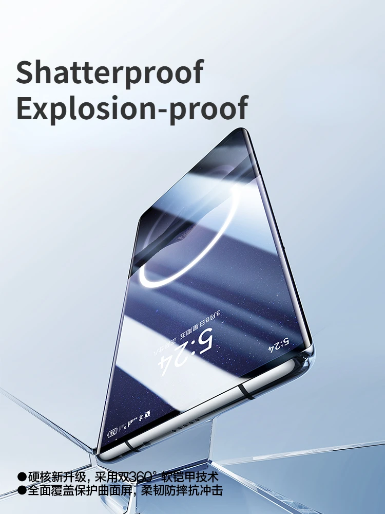 SmartDevil Protector de pantalla para Huawei Pura 70Pro Pura 70 película de hidrogel curvada película suave para Huawei Pura 70 Ultra HD transparente - imagen 4