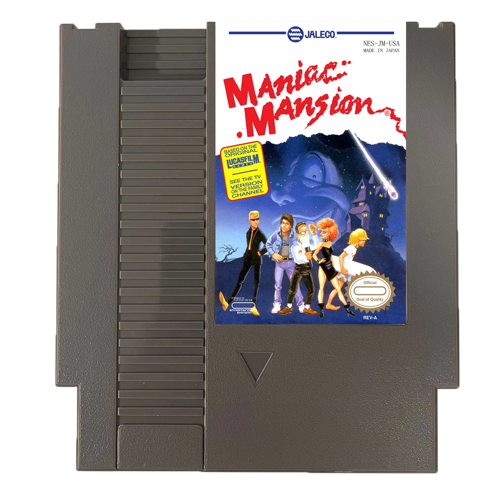 Maniac Mansion - Cartucho de juego NES de 8 bits para juego NES Cosnole