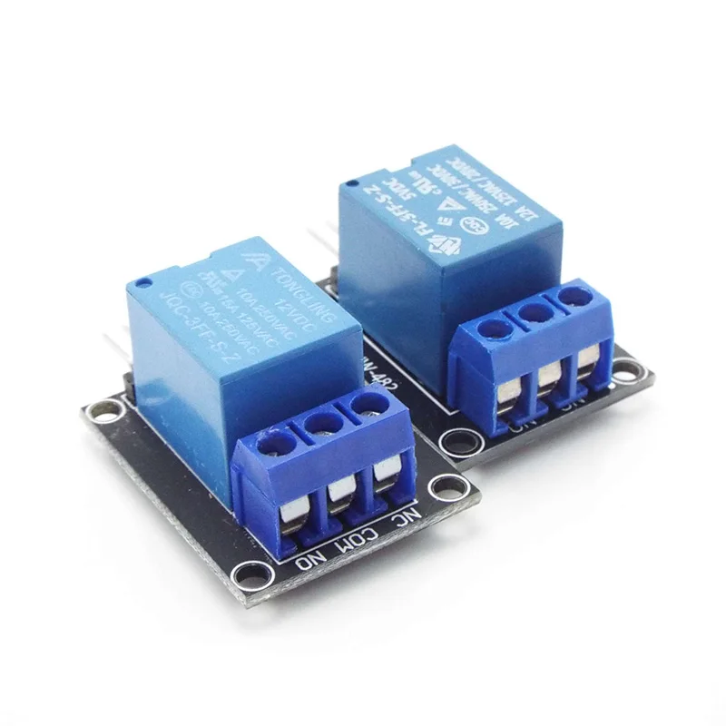 1 way DC 5V 12V rele low level trigger 1 Channel Relay Module interface Board Shield  dc5v dc12v For PIC AVR DSP ARM MCU Arduino - imagen 2