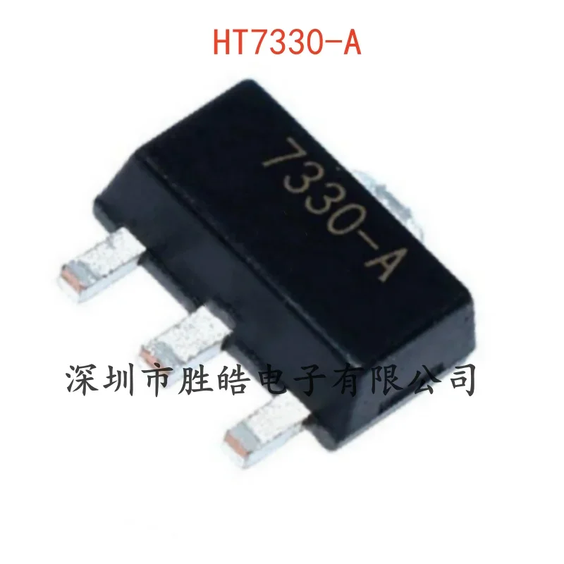 (20 piezas) nuevo HT7330-A 3V/0.25A regulador lineal de baja caída LDO Chip SOT-89 HT7330-A circuito integrado