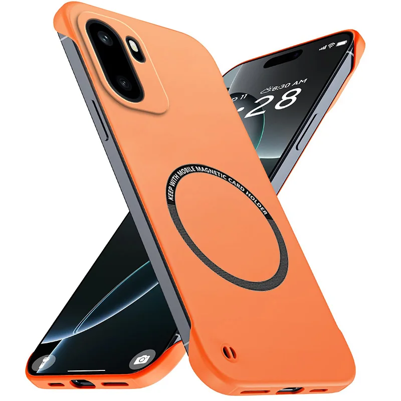Funda magnética delgada para teléfono OnePlus Ace 6 Ace6 5G PLQ110, funda dura mate antiarañazos para PC, armadura a prueba de golpes sin bordes