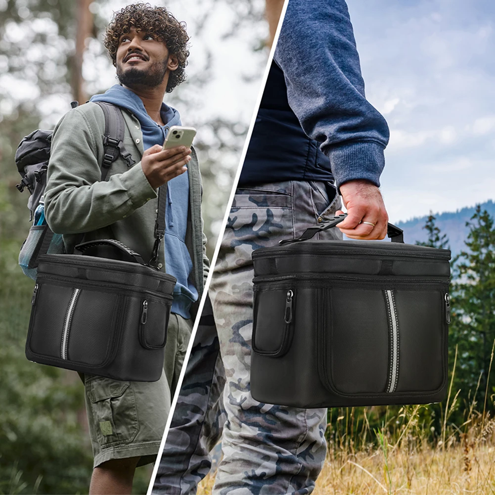 Estuche de viaje portátil, Estuche de transporte de viaje impermeable, estuche de almacenamiento para estación de energía para batería de respaldo BLUETTI EB3A 268Wh LiFePO4 - imagen 4