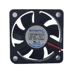 Nuevo PARA G5015M12D1 + 6 12V 0.20a 5015 5cm ventilador de refrigeración de audio para coche