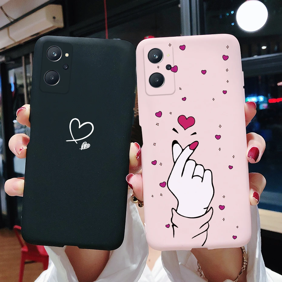 Funda Realme 9i 9 Pro plus de silicona suave, bonita funda trasera pintada para teléfono para Oppo Realme 9i 9 i Realme9i RMX3491, Fundas - imagen 3