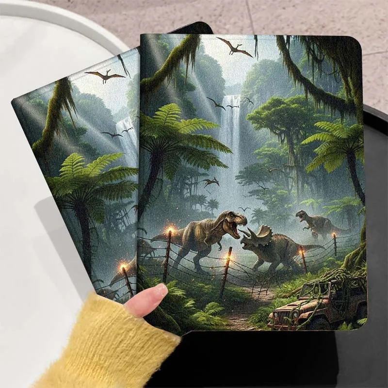 Patrón de dinosaurio caliente para Xiaomi Redmi Pad 2 4 5 6 6S 7 7S SE Pro Ultra Max 14 11 8,7 11,2 12,5 pulgadas funda para tableta