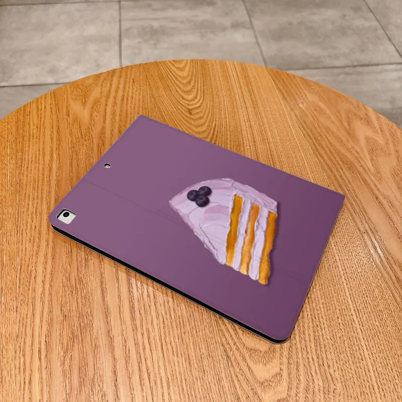 Funda con patrón de pastel de arándanos para iPad pro 10/11 pulgadas 2020/6/7th /8th /Air 3rd/Air 4th/9th gen/Air 5th Gen 2022/Air 11 - imagen 4