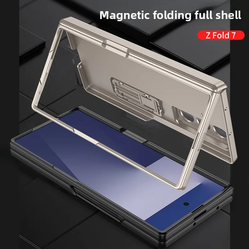 Funda Original GKK para Samsung Galaxy Z Fold 7 5 6 5G, funda con bisagra magnética, armadura a prueba de golpes, cubierta dura mate para PC para Z Fold 4 - imagen 3