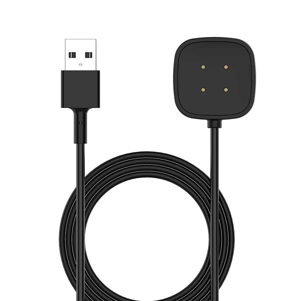 Adaptador de cargador de base, Cable de carga USB, Cable de alimentación para Fitbit Versa 4/3 Sense 2, reloj inteligente Versa4, Versa3, Sense2, accesorios - imagen 2