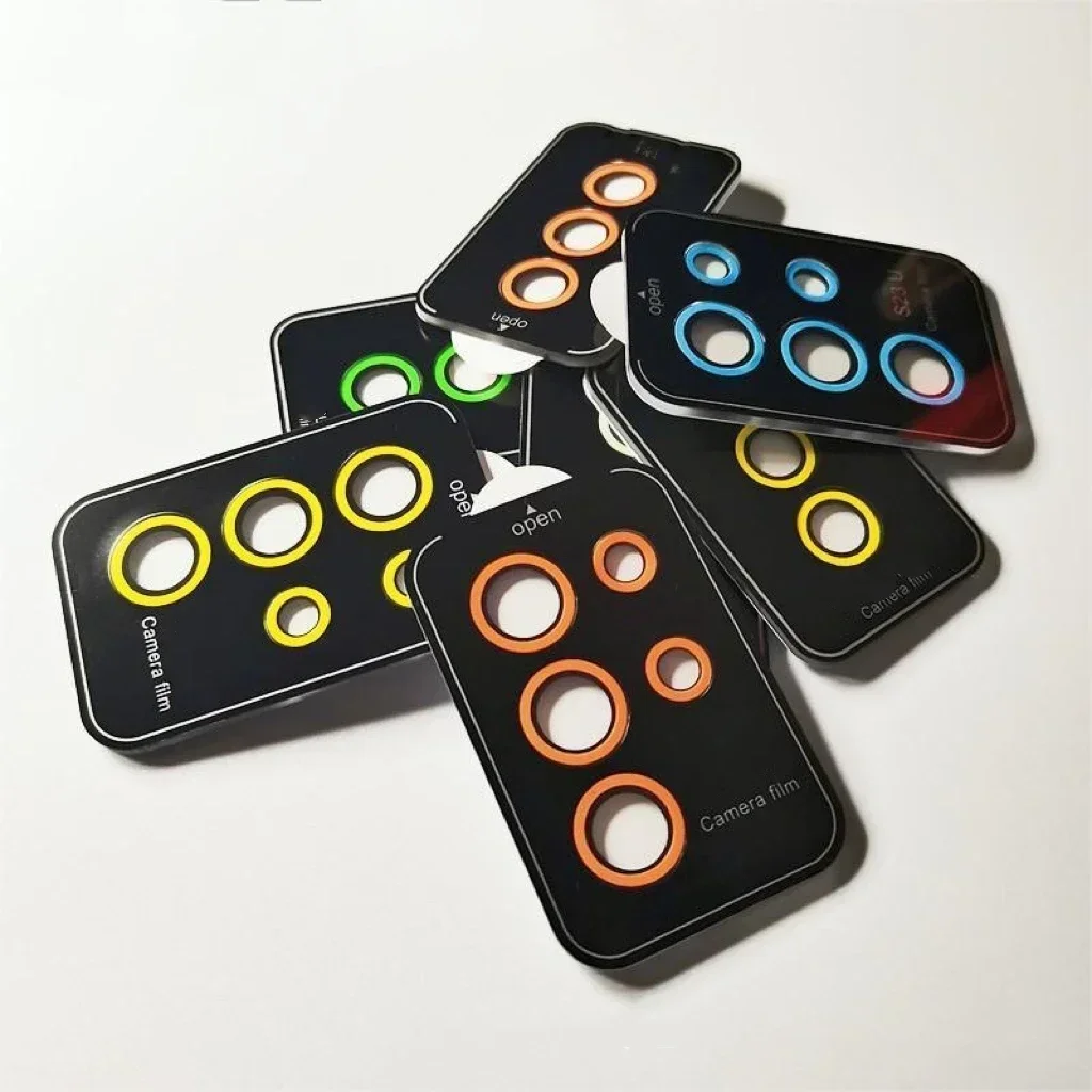 3-5 uds para Samsung Galaxy S25 S24 UItra película de lente de cerámica luminosa película protectora de lente de cámara para Samsung S25Plus películas de lentes - imagen 2