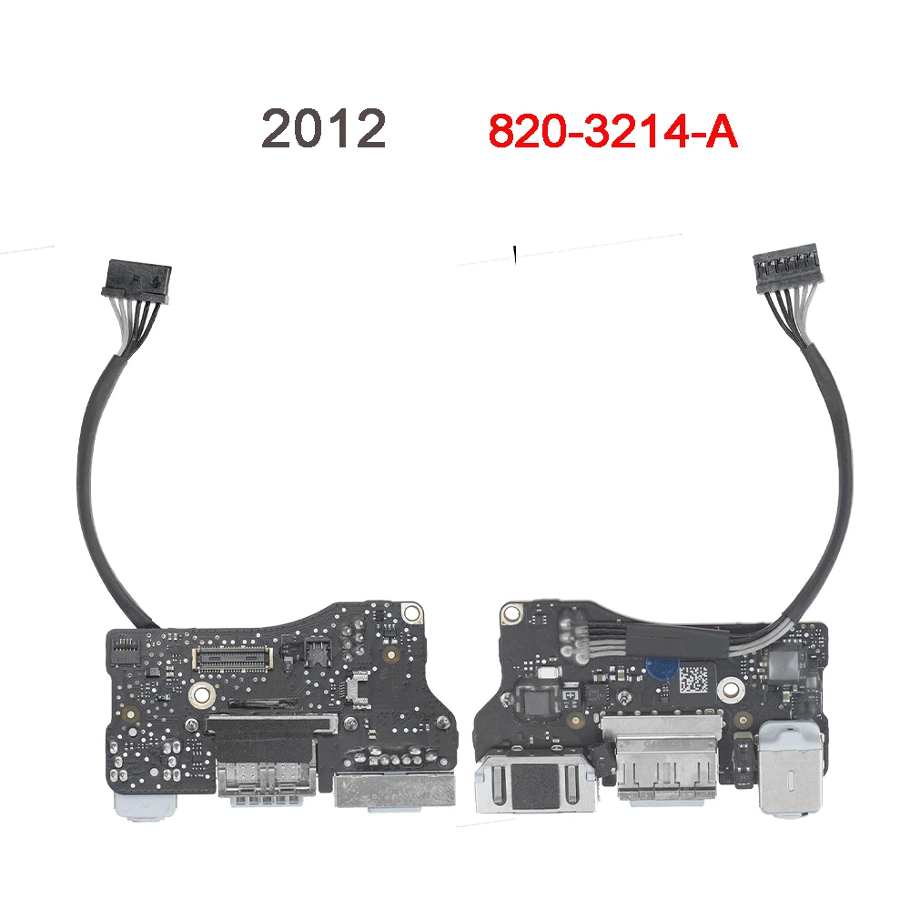 Placa de alimentación de Audio USB DC I/O Jack Original 820-3214-A Cable 821-1477-A para Macbook Air 13 "A1466 2012 año - imagen 2