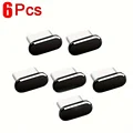 6pcs black type c
