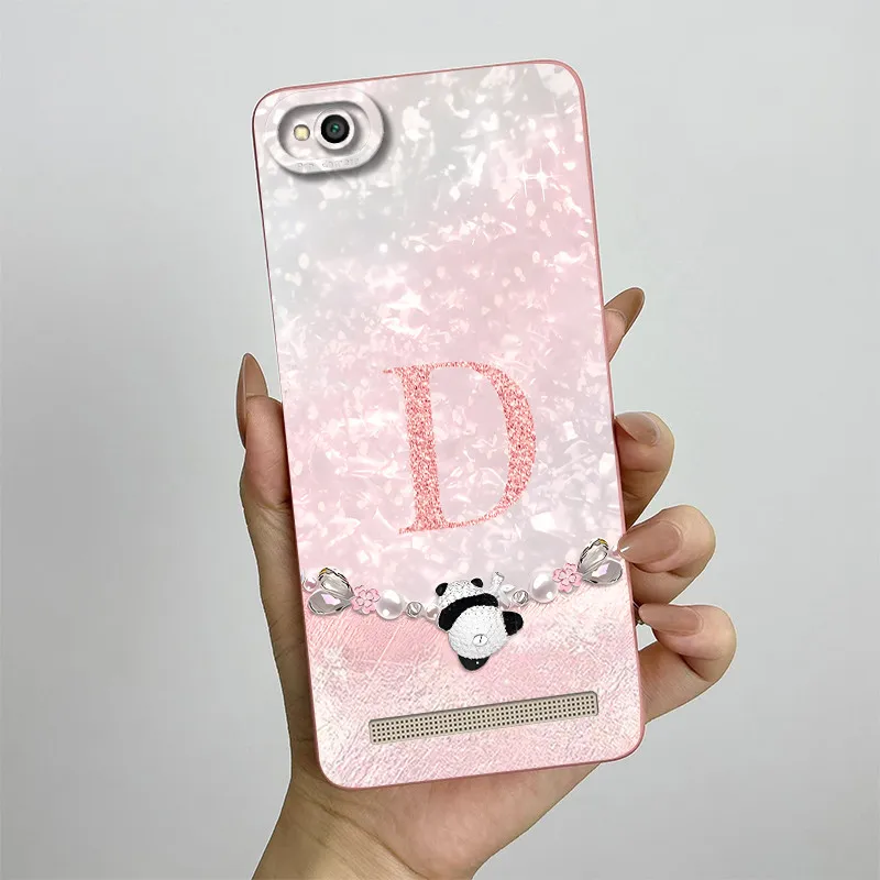 Para Xiaomi Redmi 4A 4X 5A funda Redmi 4A 4X 5A funda de teléfono moda corona carta paquete completo mate anticaída cubierta protectora suave - imagen 4