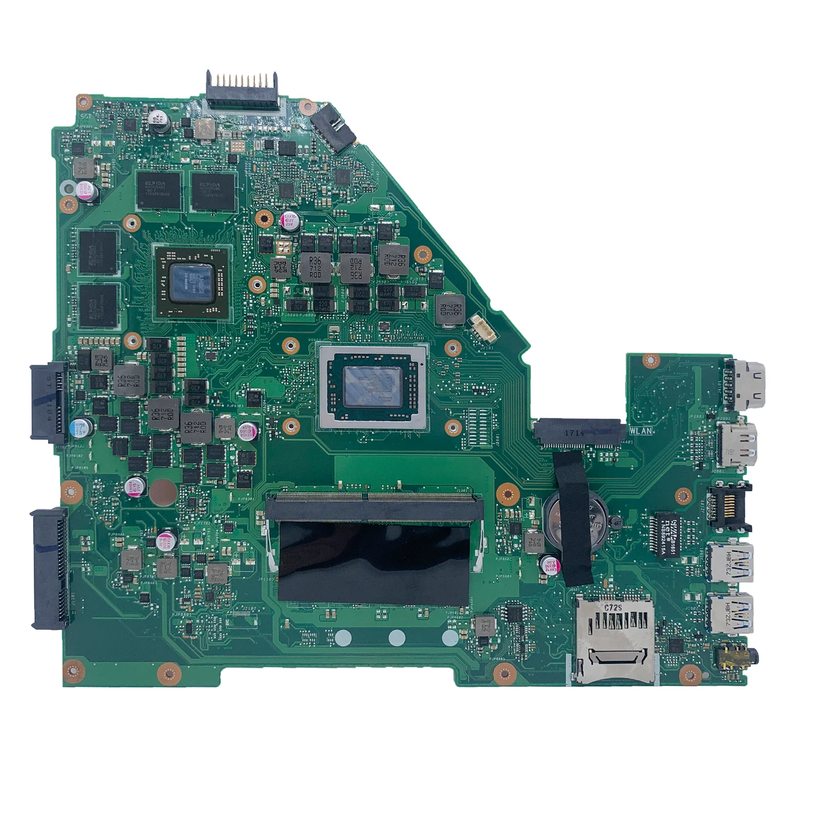 Placa base X550IK X550I X550IU XV50I VX50IU VX50IK para placa base de ordenador portátil ASUS A10 A12 FX-9830P CPU 4GB/8GB-RAM RX460 - imagen 2