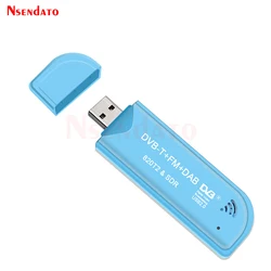 Receptor TDT RTL-SDR USB 2.0 con Antena FM/DAB para Windows
