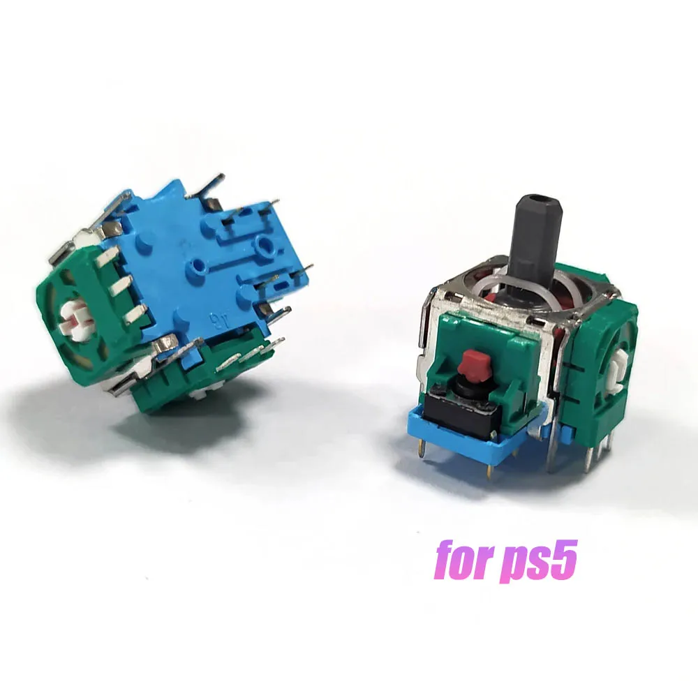 Joystick 3D de repuesto para ps5, Sensor de Joystick analógico 3D, potenciómetro, palanca de pulgar para controlador PS5, accesorio de reparación
