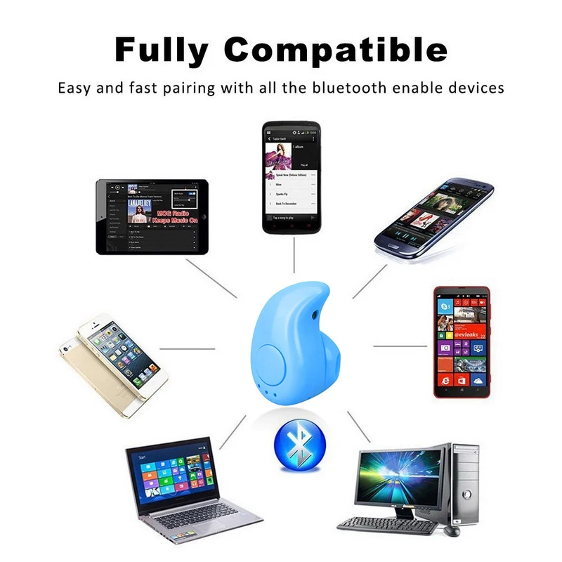 Auriculares intrauditivos inalámbricos con micrófono, cascos deportivos de entrenamiento para Oneplus, Mini auriculares con cancelación de ruido, estéreo Tws - imagen 2