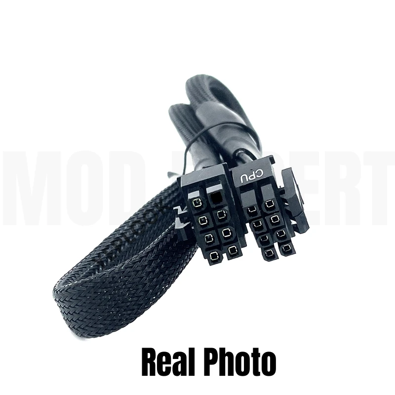 PSU-Cable de fuente de alimentación de 8 pines a 4 + 4 pines EPS ATX12V CPU para Gigabyte GP-UD750GM, GP-UD850GM, GP-UD1000GM, unidad de alimentación Modular dorada - imagen 4