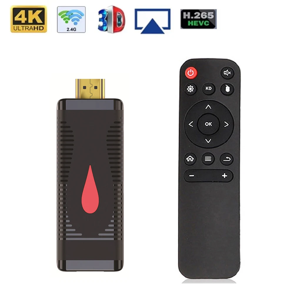 X96 S400 Mini TV Stick Android 10 4K HD 2GB 16GB 2,4G Wifi inteligente Allwinner H313 Quad Core reproductor multimedia receptor de TV iptv