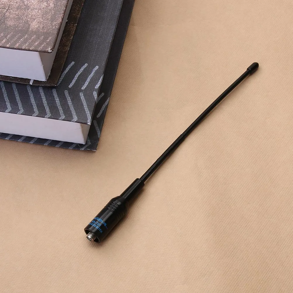 2 uds antena de Radio de doble banda antena profesional de alta ganancia 144/430 MHz accesorios de Walkie Talkie para Baofeng UV-5R