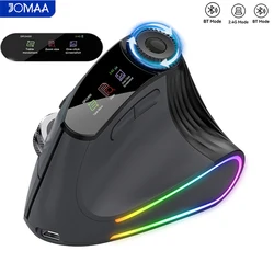 Ratón Gaming Inalámbrico Retroiluminado – Perilla Función, Bluetooth 2,4G