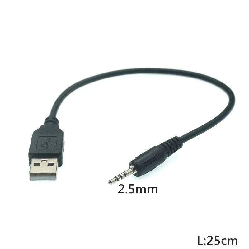 Adaptador Jack 2,5mm a USB Coche – Audio MP3 Bluetooth