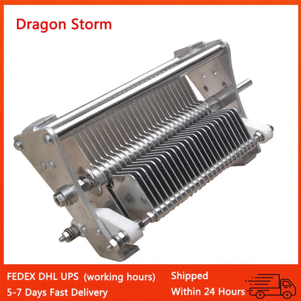 Nuevo Condensador variable dieléctrico de aire de una sola unidad 20-1000PF