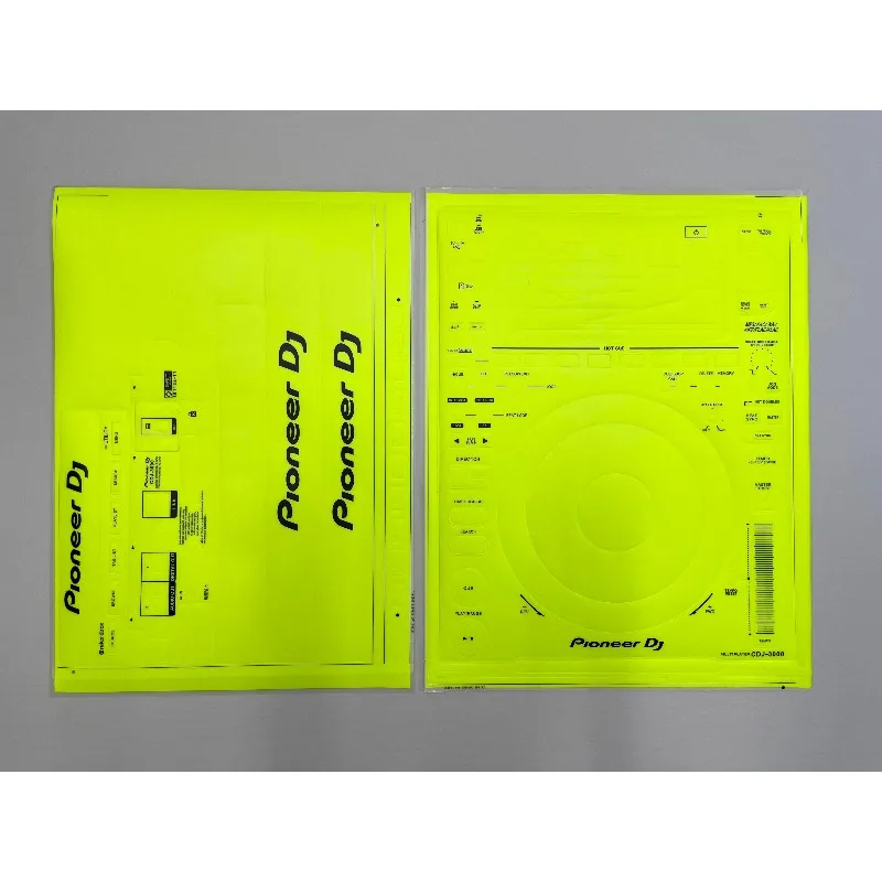 Película autoadhesiva de PVC Xdj1000mk2 Cdj3000, Panel de grabadora de disco Pioneer, película protectora dedicada para DJ, no máquina - imagen 3