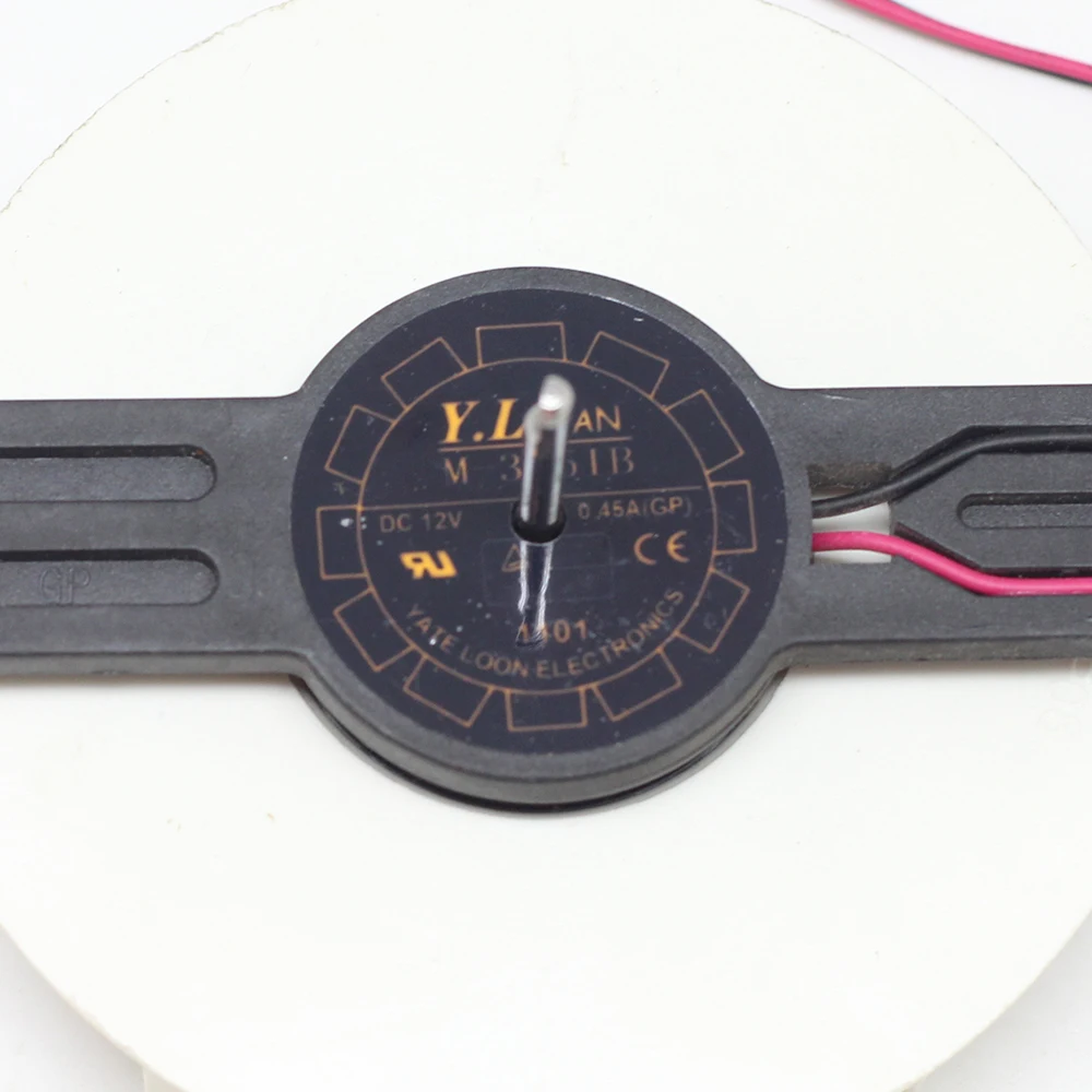 Ventilador de refrigeración KHKO M-3051B ventilador de refrigerador de coche 9225 12VDC 0.45A ventilador Circular de CC de dos cables ventilador de refrigeración de refrigerador M-305IB M3051B - imagen 3