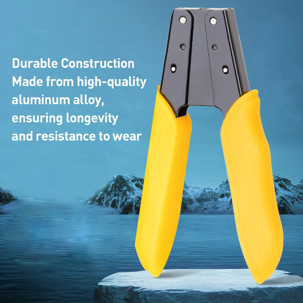 ZoeRax Herramienta de pelado de fibra óptica de aleación de aluminio Pelacables FTTH y alicates ópticos para pelado de fibra eficiente - imagen 4