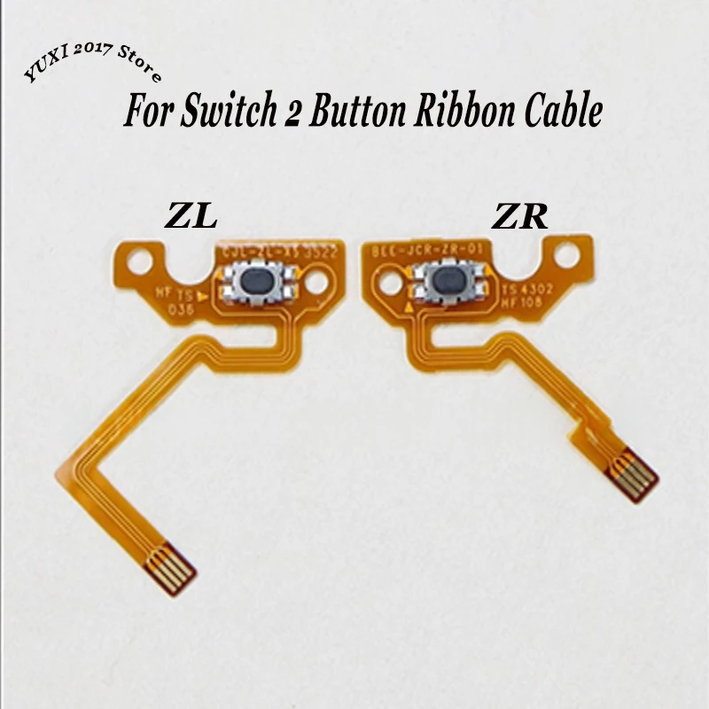 El cable flexible del botón ZL ZR y la cinta del botón son adecuados para el reemplazo de piezas de mantenimiento del controlador Switch 2