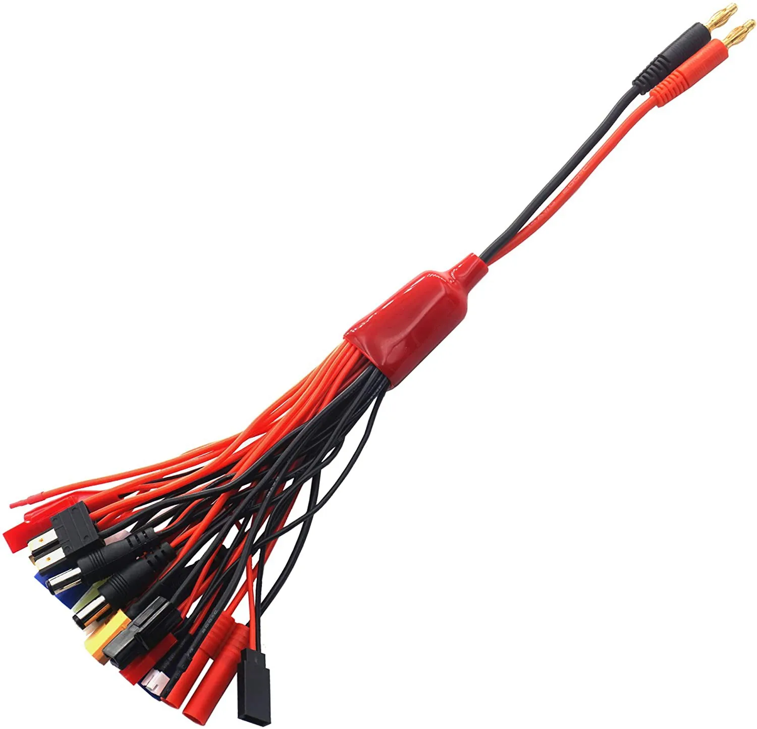 Adaptador de Cable de carga de equilibrio multifunción 8 en 1/19 en 1 XT60 EC3 EC5 HXT TAMIYAS para cargador IMAX B6 B6AC 8 en 1 19 en 1 - imagen 3