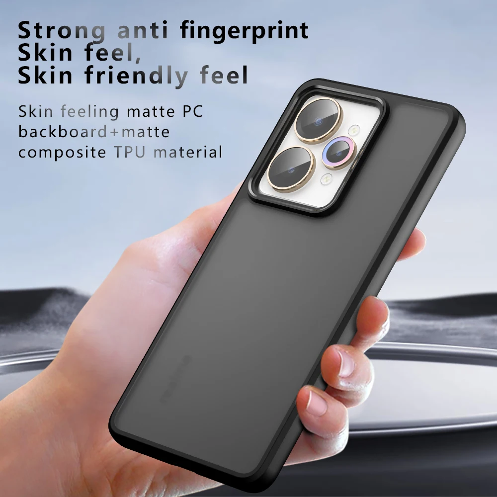 Para OPPO Realme 15 Pro 5G Funda trasera Phnoe Funda a prueba de golpes Airbag anticaída protectora antihuellas mate Funda Coque fundas - imagen 5