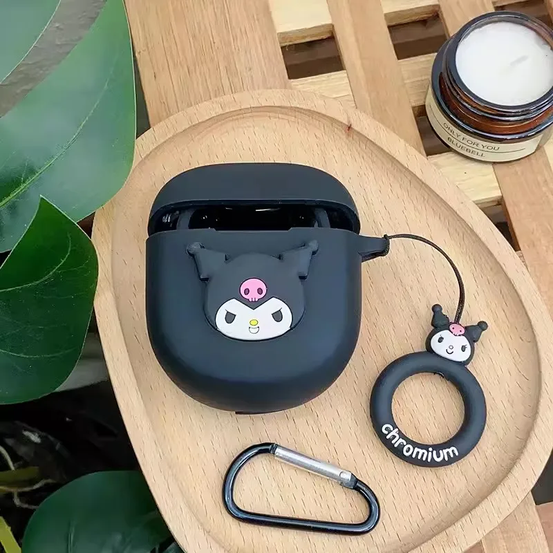 MINISO-funda de silicona para auriculares inalámbricos, carcasa protectora con cordón para Bose QuietComfort - imagen 5