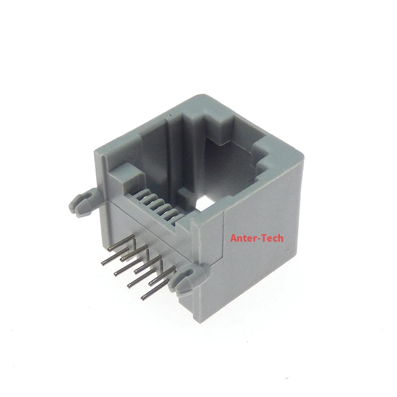 10 Uds RJ45 8P8C red Modular PCB Jack 8P conector adaptador LAN 8PIN 8P8 - imagen 2